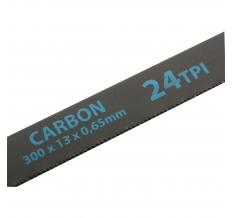 Полотна для ножовки по металлу, 300 мм, 24 TPI, Carbon, 2 шт Gross