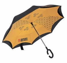 Зонт-трость обратного сложения, эргономичная рукоятка с покрытием Soft ToucH Denzel