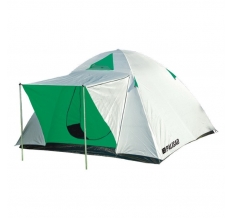 Палатка двухслойная трехместная 210 x 210 x 130 см, Camping Palisad