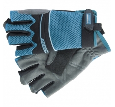 Перчатки комбинированные облегченные, открытые пальцы, AKTIV, XL Gross