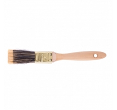 Кисть плоская Golden 1", искусственная щетина, деревянная ручка MTX