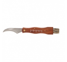 Нож грибника складной, 185 мм, деревянная рукоятка, Palisad
