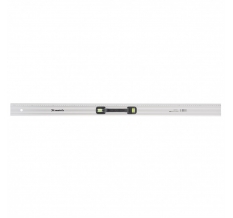 Линейка-уровень, 1000 мм, металлическая, пластмассовая ручка 2 глазка Matrix