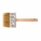 Кисть-ракля, 30 х 90 мм, натуральная щетина, деревянный корпус, деревянная ручка Россия