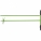 Бур лопастной со сменными ножами, 2110 мм, удлинитель, диаметр 150 мм, 200 мм, Россия, Сибртех