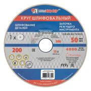 Круг шлифовальный, 200 х 20 х 32 мм, 25А, F60, (М, N) «Луга»