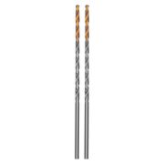 Сверло спиральное по металлу 3 х 100 мм, Р6М5, Golden Tip, удлиненное, 2шт. Denzel
