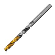 Сверло спиральное по металлу 5 x 86мм, Р6М5, Golden Tip, многогранная заточка Denzel