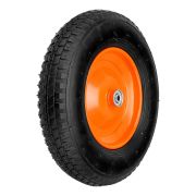 Колесо пневматическое 4.80/4.00-8 D 380 мм, внутренний подшипник D 12 мм, длина оси 80 мм Palisad
